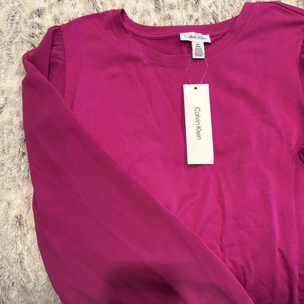 Calvin Klein Fuchsia Top